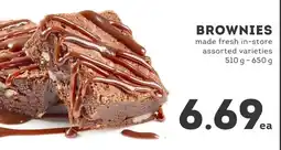 IGA Brownies offer