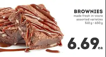 IGA Brownies offer