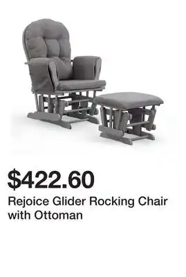 Bed Bath & Beyond Rejoice Glider Rocking Chair with Ottoman offer