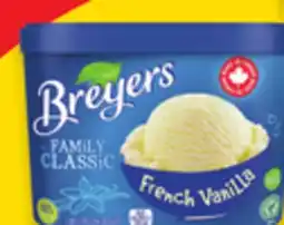 Walmart Breyers Family Classic Frozen Desert Tub offer