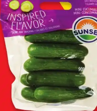 Walmart Mini Cucumbers offer