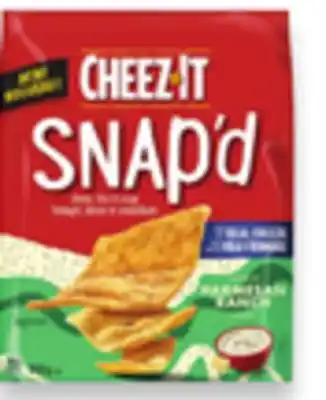 Walmart Cheez-It or Townhouse Family Size Crackers offer