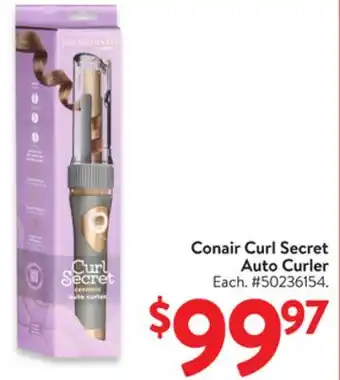 Walmart Conair Curl Secret Auto Curler offer