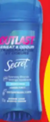 Walmart Secret or Old Spice Deodorant offer