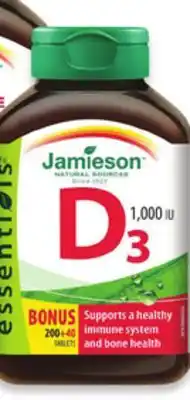 Walmart Jamieson Vitamin D3 offer