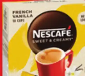 Walmart Nescafé Sweet & Creamy Instant Coffee offer