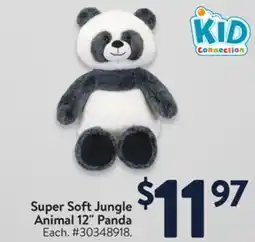 Walmart Super Soft Jungle Animal 12 Panda offer