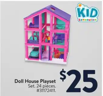 Walmart Doll House Playset offer