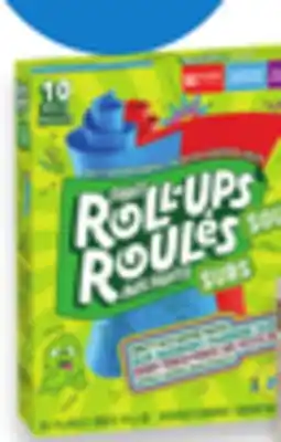 Walmart Fruit Roll-Ups or Cinnamon Toast Crunch Bars offer