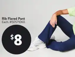 Walmart Rib Flared Pant offer