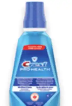 Walmart Crest Clean Mint Mouthwash offer