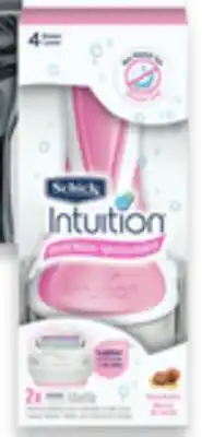 Walmart Schick Intuition Razors offer