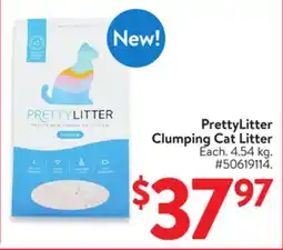 Walmart PrettyLitter Clumping Cat Litter offer