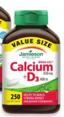 Walmart Jamieson Calcium 250s offer