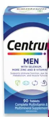 Walmart Centrum for Men offer