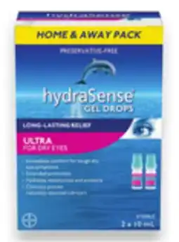 Walmart hydraSense Eye Drops offer