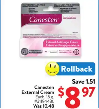 Walmart Canesten External Cream offer