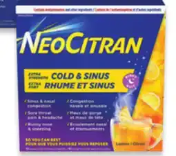 Walmart NeoCitran Cold & Sinus offer