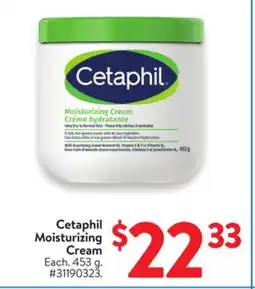 Walmart Cetaphil Moisturizing Cream offer