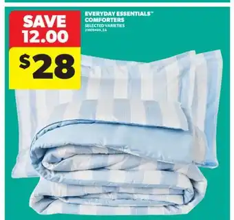 Real Canadian Superstore EVERYDAY ESSENTIALS COMFORTERS offer