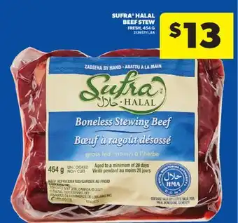 Real Canadian Superstore SUFRA HALAL BEEF STEW, 454 G offer