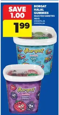 Real Canadian Superstore BORGAT HALAL GUMMIES, 160 G offer