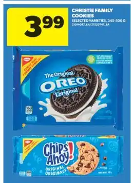 Real Canadian Superstore CHRISTIE FAMILY COOKIES, 345-500 G offer