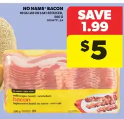 Real Canadian Superstore NO NAME BACON offer