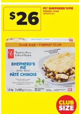 Real Canadian Superstore PC SHEPHERD'S PIE offer