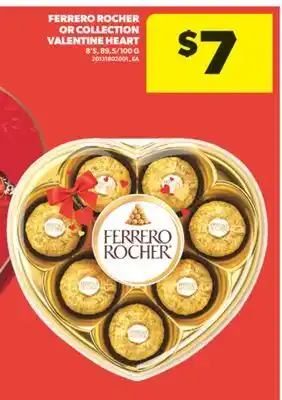 Real Canadian Superstore FERRERO ROCHER OR COLLECTION VALENTINE HEART, 8'S offer