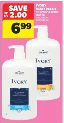 Real Canadian Superstore IVORY BODY WASH, 1035 ML offer