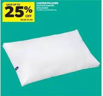 Real Canadian Superstore CASPER PILLOWS offer