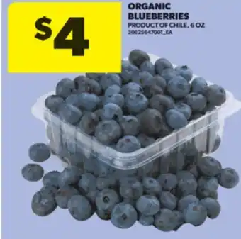 Real Canadian Superstore ORGANIC BLUEBERRIES offer