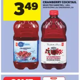 Real Canadian Superstore CRANBERRY COCKTAIL, 1.89 L offer