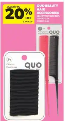 Real Canadian Superstore QUO BEAUTY HAIR ACCESSORIES offer