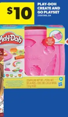 Real Canadian Superstore PLAY-DOH CREATE AND GO PLAYSET offer