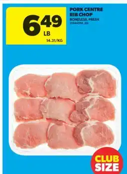 Real Canadian Superstore PORK CENTRE RIB CHOP offer