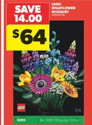 Real Canadian Superstore LEGO WILDFLOWER BOUQUET offer