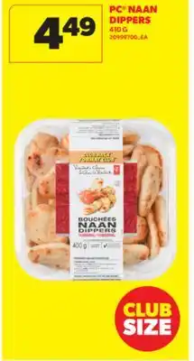 Real Canadian Superstore PC NAAN DIPPERS offer