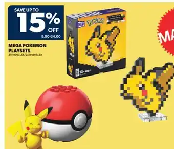 Real Canadian Superstore MEGA POKEMON PLAYSETS offer