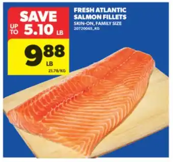 Real Canadian Superstore FRESH ATLANTIC SALMON FILLETS offer