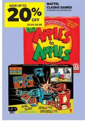 Real Canadian Superstore MATTEL CLASSIC GAMES offer