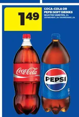 Real Canadian Superstore COCA-COLA OR PEPSI SOFT DRINKS offer