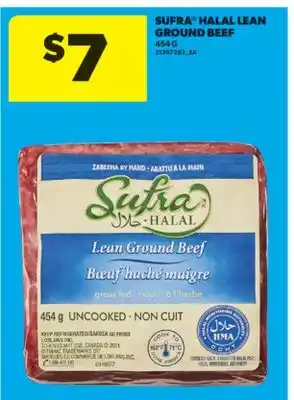 Real Canadian Superstore SUFRA HALAL LEAN GROUND BEEF ,454 G offer