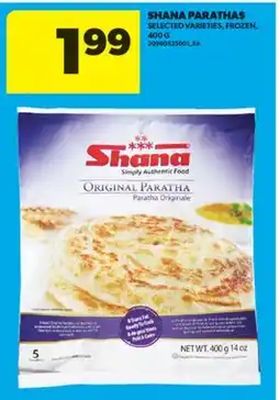 Real Canadian Superstore SHANA PARATHAS, 400 G offer