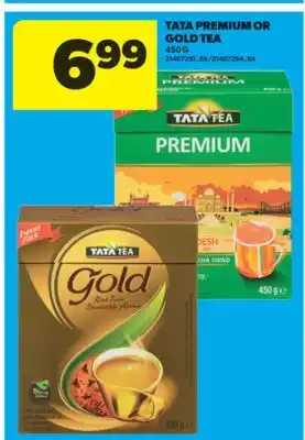 Real Canadian Superstore TATA PREMIUM OR GOLD TEA, 450 G offer