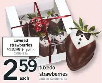 Fortinos TUXEDO STRAWBERRIES offer