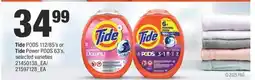 Fortinos TIDE PODS, 112/85'S OR TIDE POWER PODS, 63'S offer