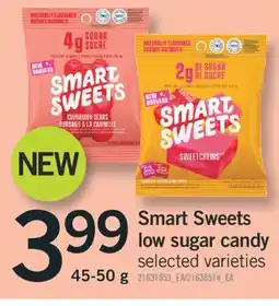 Fortinos SMART SWEETS LOW SUGAR CANDY, 45-50 G offer