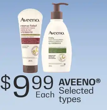 Fortinos AVEENO offer